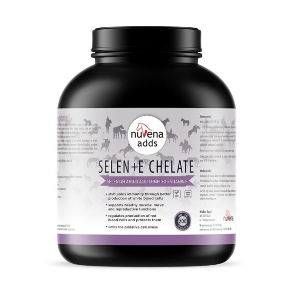 NuVena - Selen + E Chelate - chelát selénu s vitamínom E - 2000g